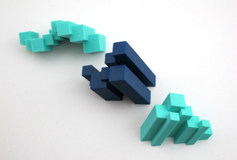 3D Printed Finger Painted Models