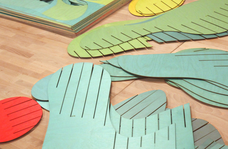Laser Cut Plywood Kit of Parts